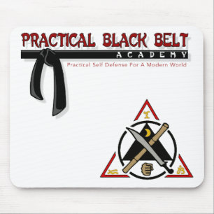Alfombrilla De Ratón Cinturón negro práctico/Kali Mousepad