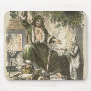 Alfombrilla De Ratón Circa 1900: El fantasma de la Navidad actual