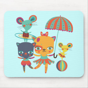 Alfombrilla De Ratón Circo Cuties