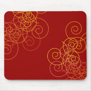 Alfombrilla De Ratón Circular pattern Mousepad