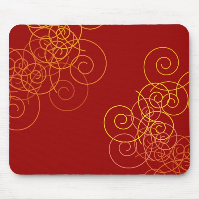 Alfombrilla De Ratón Circular pattern Mousepad (Frente)