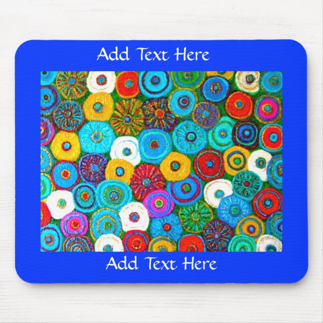 Alfombrilla De Ratón Círculo completo Mousepad 2 (Frente)