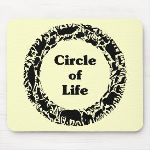 Alfombrilla De Ratón Círculo de la vida