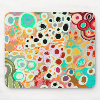 Alfombrilla De Ratón círculos divertidos