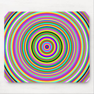 Alfombrilla De Ratón círculos espectrales 5000