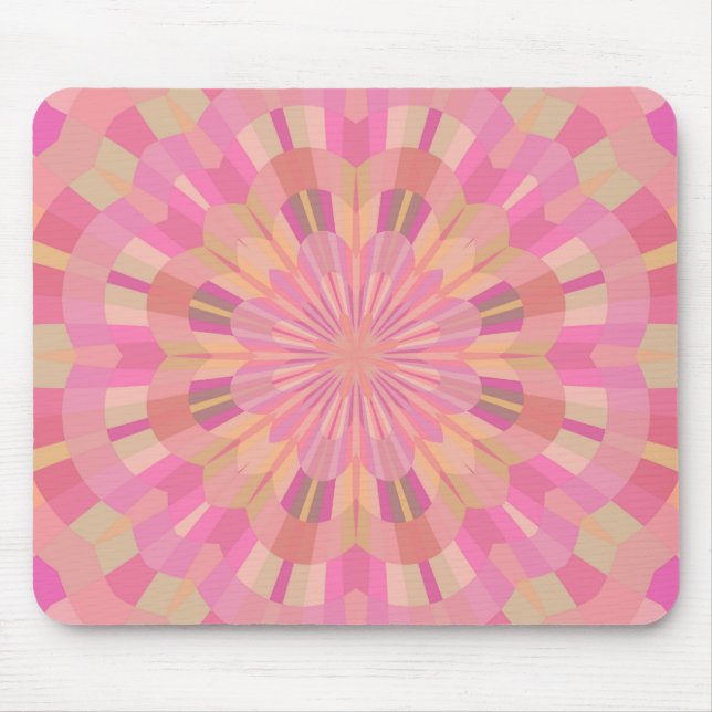 Alfombrilla De Ratón Círculos rosados (Frente)
