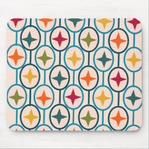Alfombrilla De Ratón Círculos y estrellas
