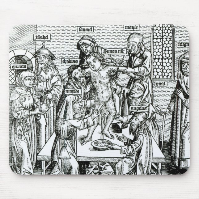 Alfombrilla De Ratón Circuncisión, de 'Liber Chronicarum (Frente)