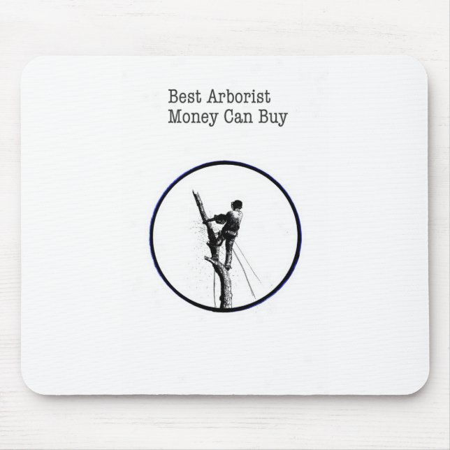 Alfombrilla De Ratón Cirujano arborisco de chainsaw (Frente)