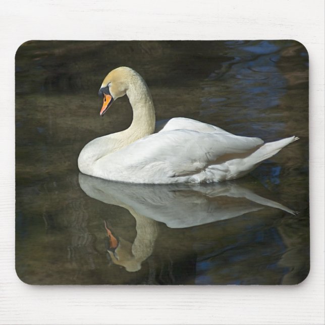 Alfombrilla De Ratón Cisne Mousepad (Frente)