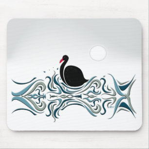 Alfombrilla De Ratón Cisne negro