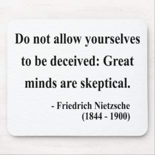 Alfombrilla De Ratón Cita 9a de Nietzsche