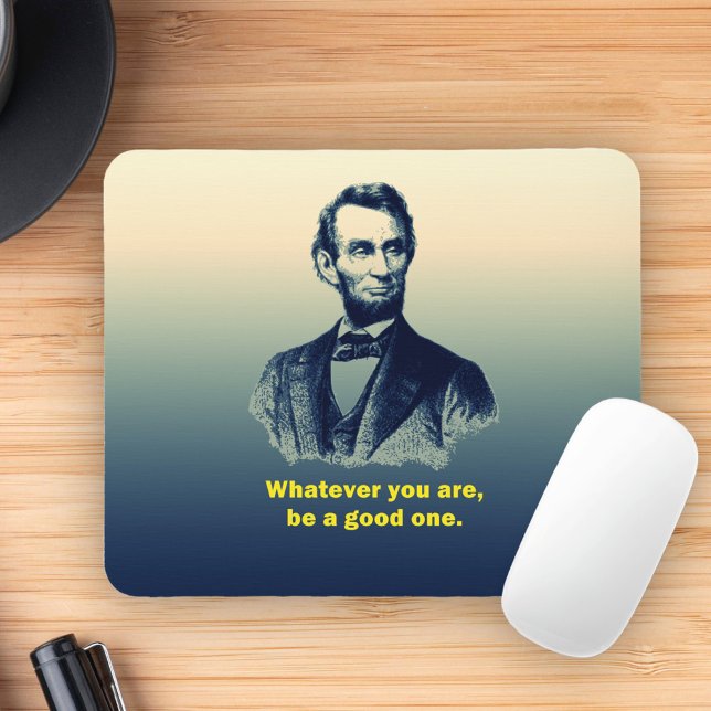 Alfombrilla De Ratón Cita de Abraham Lincoln (Subido por el creador)