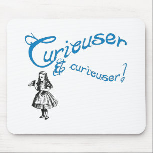 Alfombrilla De Ratón Cita de Alicia con imagen