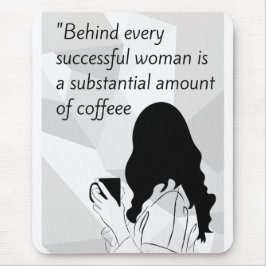Alfombrilla De Ratón cita de café