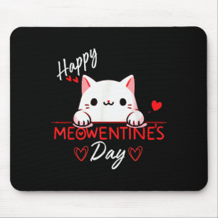 Alfombrilla De Ratón Cita de gatito lindo día de San Valentín amor para