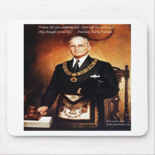 Alfombrilla De Ratón Cita de Harry Truman "No les dio infierno"