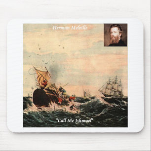 Alfombrilla De Ratón Cita de Herman Melville Llámame Ismael