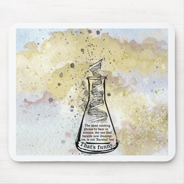 Alfombrilla De Ratón Cita de Isaac Asimov (Frente)