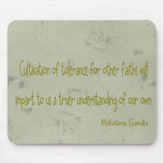 Alfombrilla De Ratón Cita de Mahatma Gandhi
