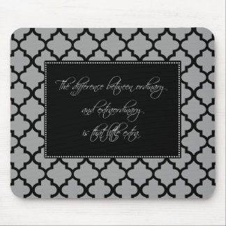 Alfombrilla De Ratón Cita de motivación moderna Mousepad