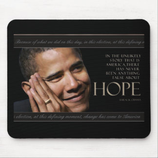 Alfombrilla De Ratón Cita de Obama