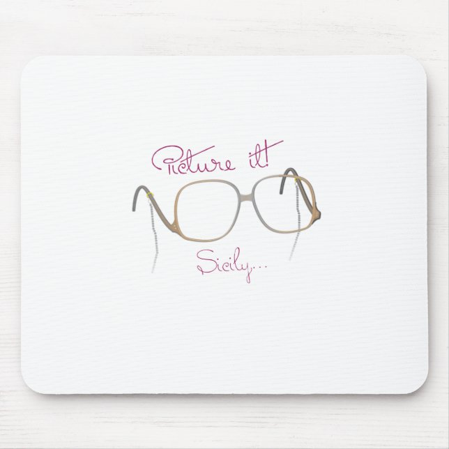 Alfombrilla De Ratón Cita de Sofía - los chicas de oro - B (Frente)