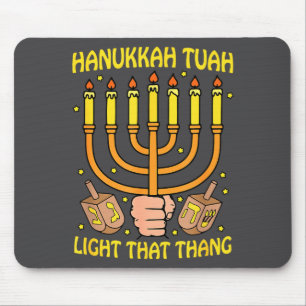Alfombrilla De Ratón Cita Divertida Hanukkah Tuah Ilumina Ese Diseño