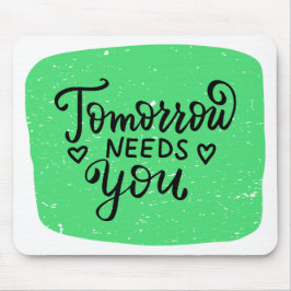 Alfombrilla De Ratón Cita en verde