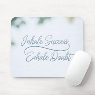 Alfombrilla De Ratón Cita Estética de Éxito de Caligrafía Moderna