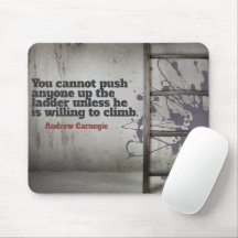 Cita Inspiradora de Andrew Carnegie "Push up"