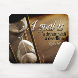 Alfombrilla De Ratón Cita Inspiradora de Napoleón Hill "Un gol"