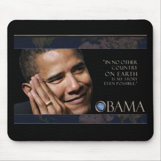 Alfombrilla De Ratón Cita inspiradora de Obama