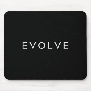Alfombrilla De Ratón Cita Motivacional Minimalista Evoluciona La Inspir