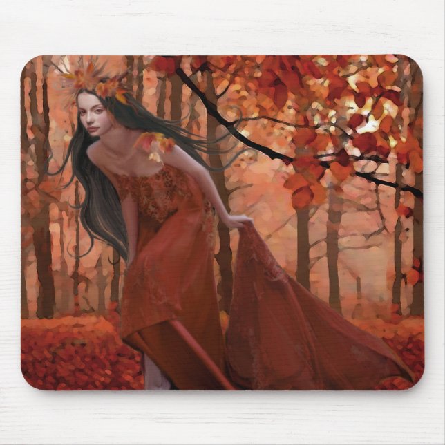Alfombrilla De Ratón Cita Mousepad del otoño (Frente)
