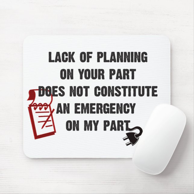 Alfombrilla De Ratón Cita Para El Día (Con ratón)