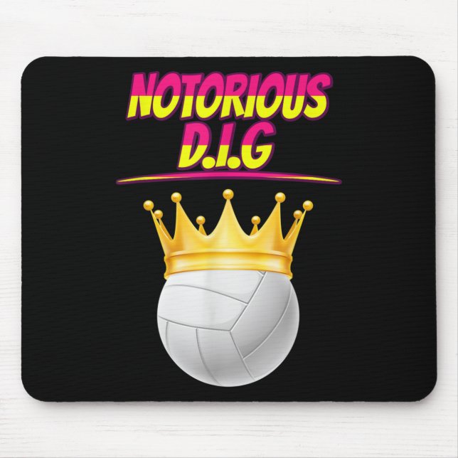 Alfombrilla De Ratón Cita satírica de broma sobre voleibol (Frente)