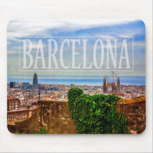Alfombrilla De Ratón Ciudad de Barcelona