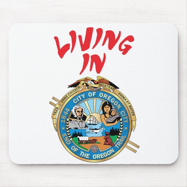 Alfombrilla De Ratón Ciudad de Oregón (Frente)