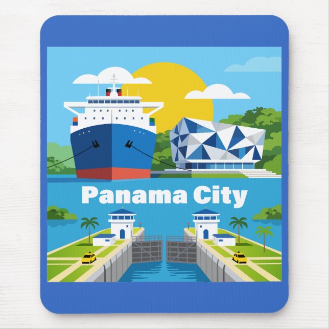Alfombrilla De Ratón Ciudad de Panamá Panamá (Frente)