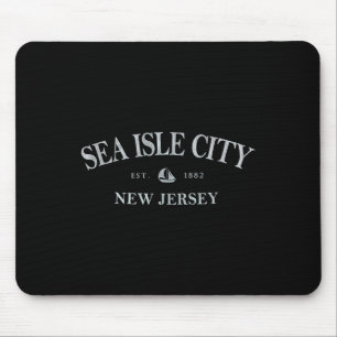 Alfombrilla De Ratón Ciudad de Sea Isle Nueva Jersey _ Ciudad de Sea Is