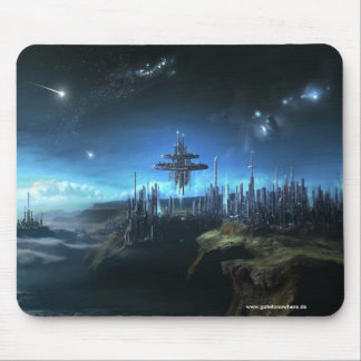 Alfombrilla De Ratón Ciudad en las nubes - Mousepad