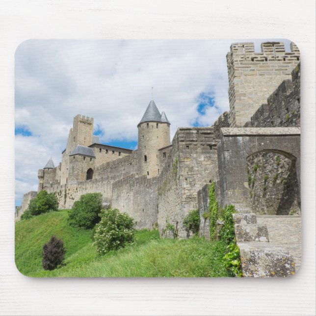 Alfombrilla De Ratón Ciudad fortificada de Carcassonne (Frente)