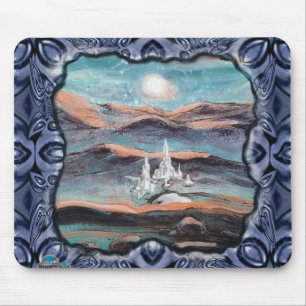 Alfombrilla De Ratón Ciudad Futura de la Luz