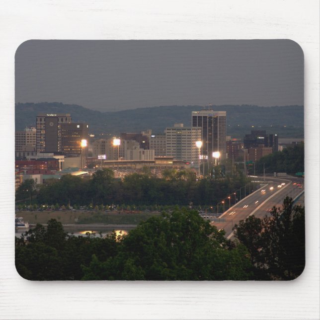 Alfombrilla De Ratón Ciudad Mousepad de Chattanooga (Frente)