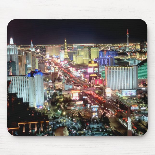 Alfombrilla De Ratón Ciudad Mousepad de Las Vegas (Frente)