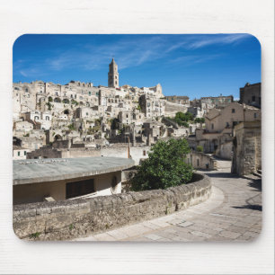 Alfombrilla De Ratón Ciudad vieja de Matera de los di de Sassi