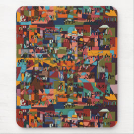 Alfombrilla De Ratón Ciudades de Etiopía