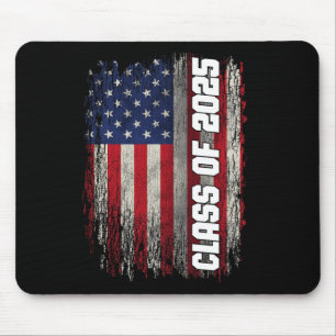 Alfombrilla De Ratón Cl De 2025 Funny Senior 2025 Bandera Estadounidens