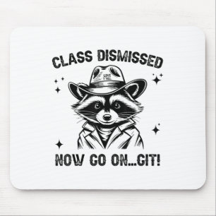 Alfombrilla De Ratón Cl Descartado Ahora Ve A Git Love Yall Raccoon Tea